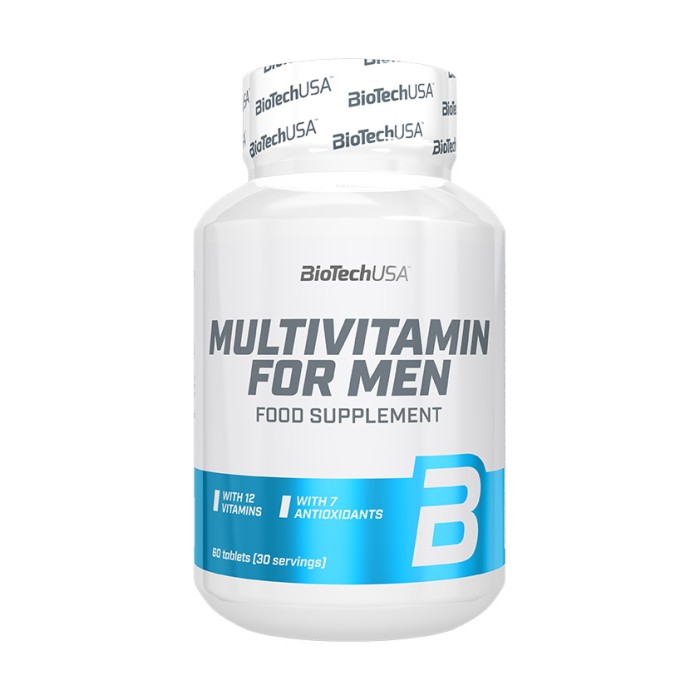 Вітаміни та мінерали BioTech Multivitamin for Men, 60 таблеток