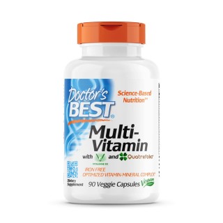 Витамины и минералы Doctor's Best Multi-Vitamin, 90 вегакапсул