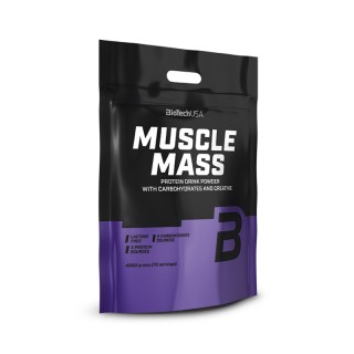 Гейнер BioTech Muscle Mass, 4 кг Шоколад