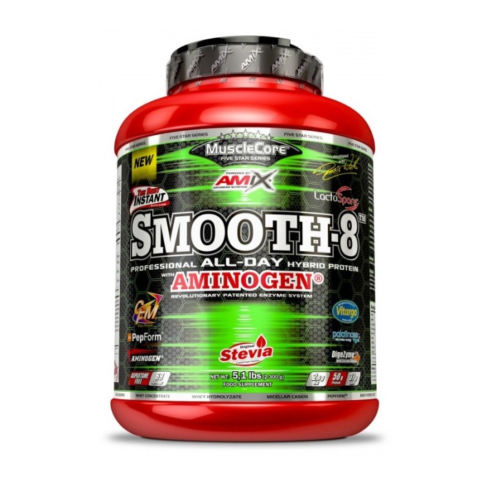 Протеїн Amix Nutrition MuscleCore Smooth-8 Protein, 2.3 кг Шоколад