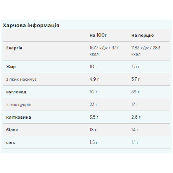 Випечене печиво - 12x75 г з шоколадною крихтою