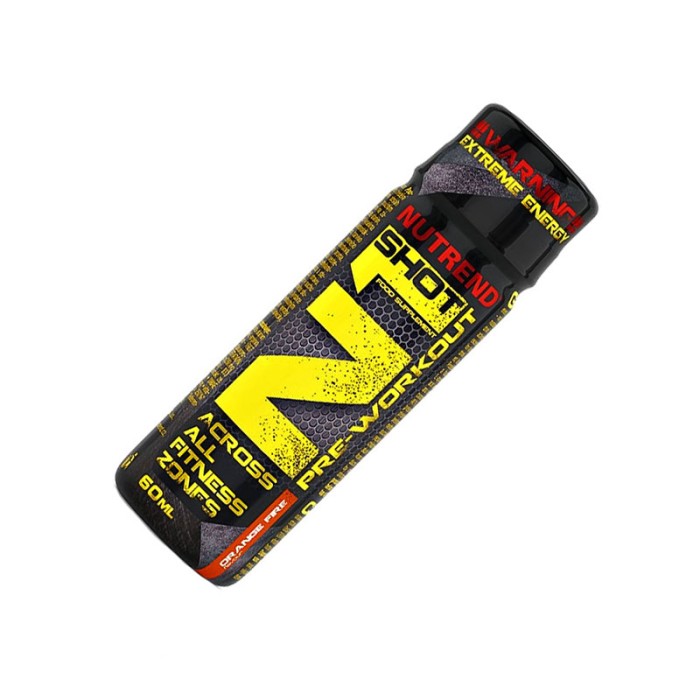 Предтренировочный комплекс Nutrend N1 shot, 60 мл Вишневый сок