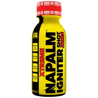 Предтренировочный комплекс Fitness Authority Napalm Igniter Juice Shot, 120 мл Юдзу