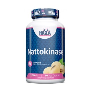 Натуральна добавка Haya Labs Nattokinase 2000 FU, 90 вегакапсул