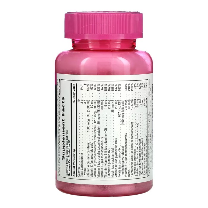 Жевательные таблетки Power Teen Hers - 60 таблеток