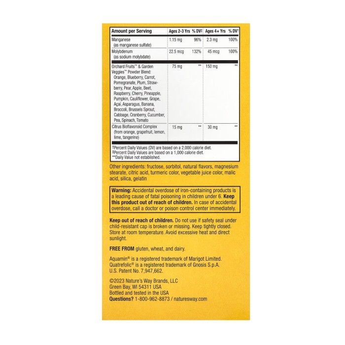 Alive! Дитячий жувальний мультивітамінний комплекс - 120 таблеток Апельсин та ягоди