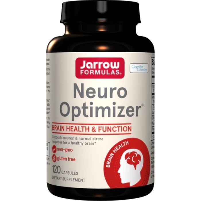 Натуральна добавка Jarrow Formulas Neuro Optimizer, 120 капсул