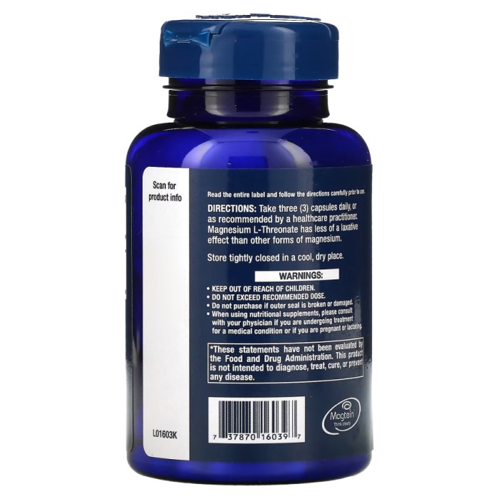 Вітаміни та мінерали Life Extension Neuro-Mag, 90 вегакапсул