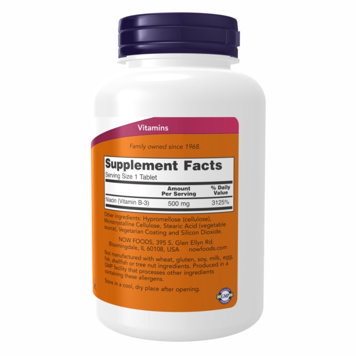 Ніацин 500 мг - 250 таблеток