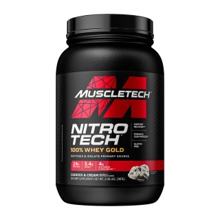 Nitro Tech 100% Whey Gold - 908 г печива та вершків