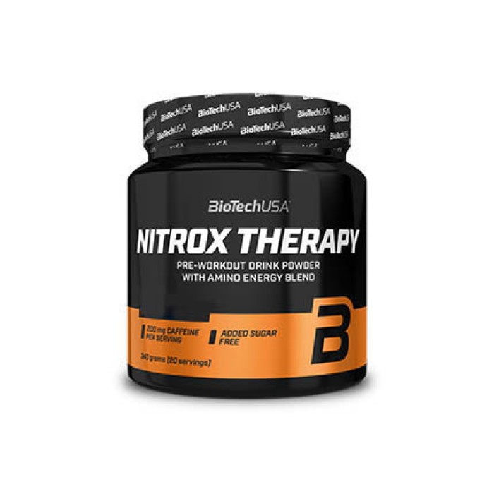 Передтренувальний комплекс BioTech Nitrox Therapy, 340 грам Тропік