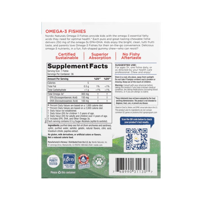 Nordic Omega-3 - 36 рибок