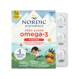 Nordic Omega-3 - 36 Fishies (Ушкоджена упаковка)