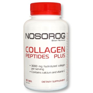 Препарат для суставов и связок Nosorog Collagen Peptides Plus, 90 таблеток