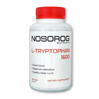 Амінокислота Nosorog L-Tryptophan 1600, 120 капсул