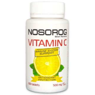 Вітаміни та мінерали Nosorog Vitamin C, 100 таблеток