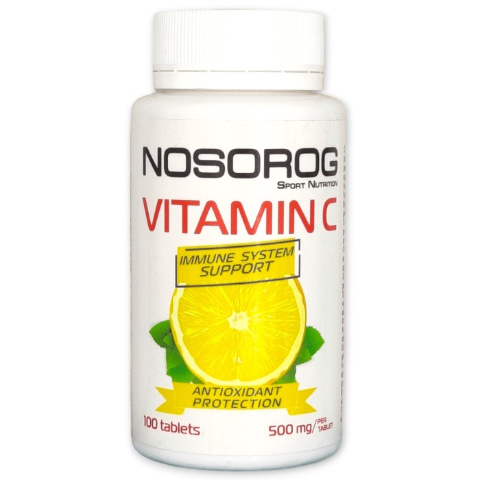 Вітаміни та мінерали Nosorog Vitamin C, 100 таблеток