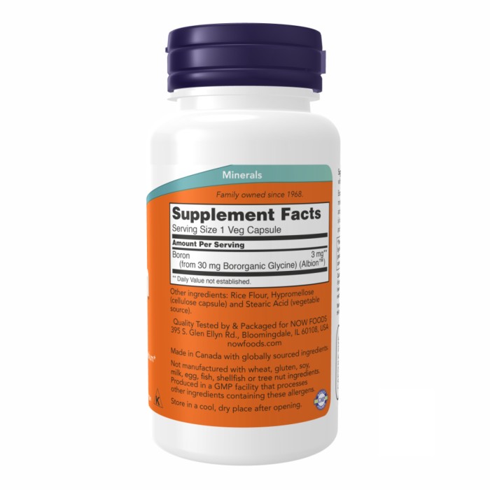 Бор 3 мг - 100 капсул