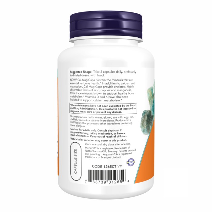 Капсули Cal-Mag - 120 капсул