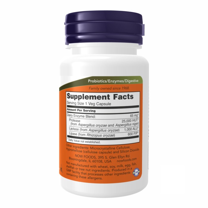 Повний комплекс молочних продуктів - 90 вегетаріанських капсул