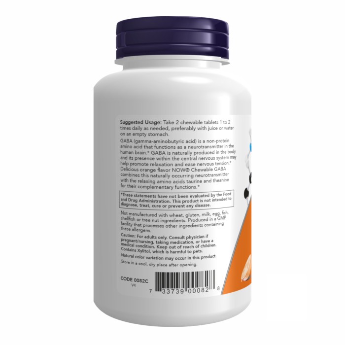 ГАМК 250 мг - 90 жувальних таблеток