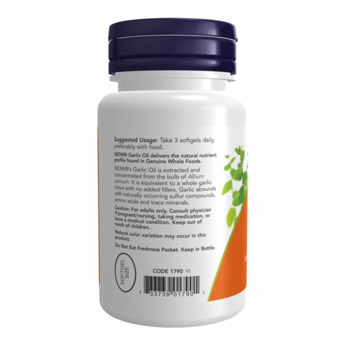 Чесночное масло 1500 мг - 100 капсул