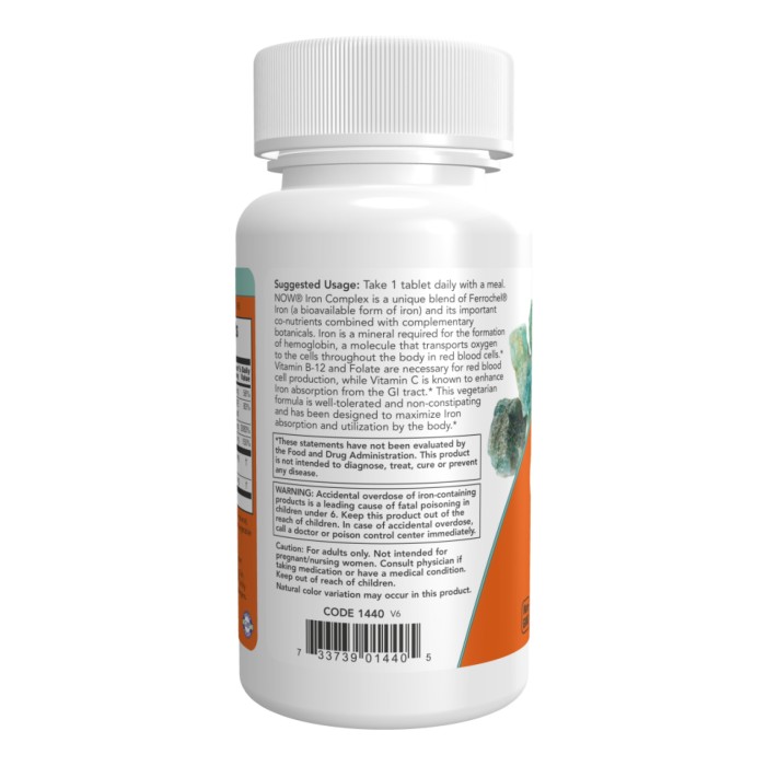 Залізний комплекс - 100 таблеток