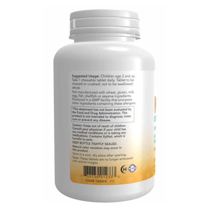 Жувальний кальцій Kid-Cal - 100 льодяників