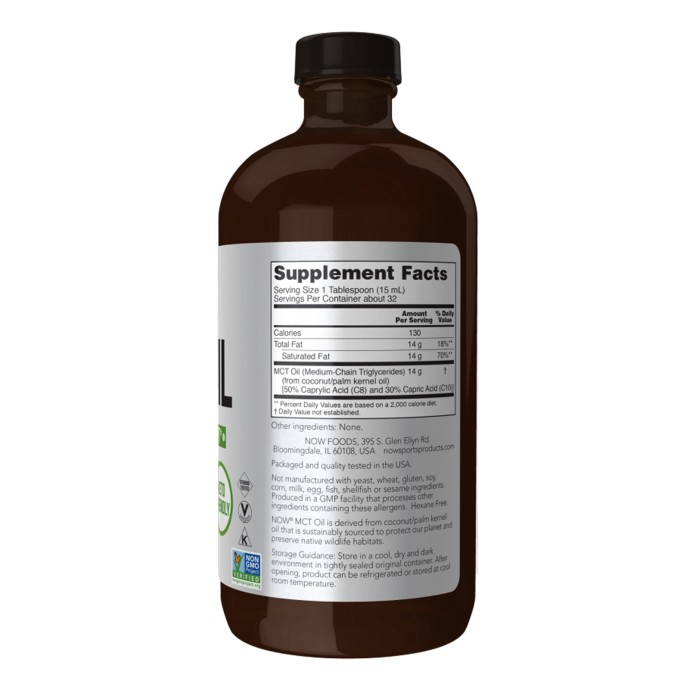 Олія MCT - 16 рідких унцій