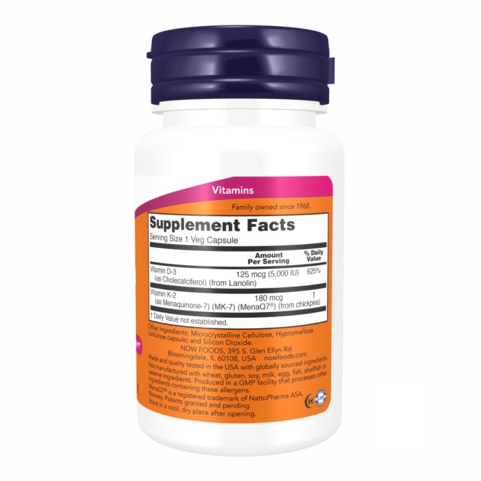 МЕГА Д-3 та МК-7 - 60 капсул