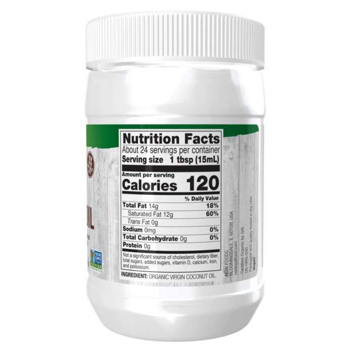 Органічна кокосова олія першого віджиму - 20 унцій