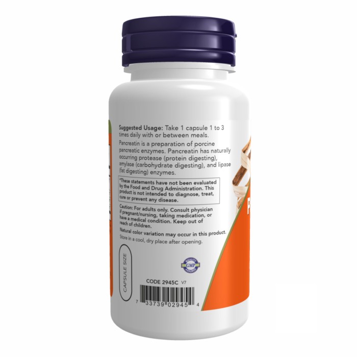 Панкреатин 2000 - 100 капсул