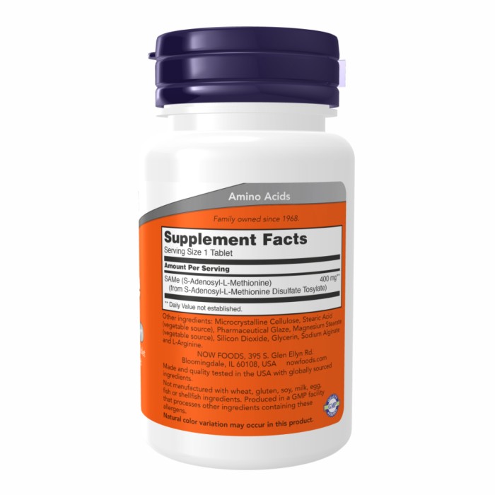 SAM-E 400 мг - 30 таблеток