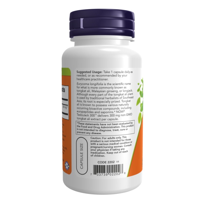 Testo Jack 300 - 60 вегетаріанських капсул