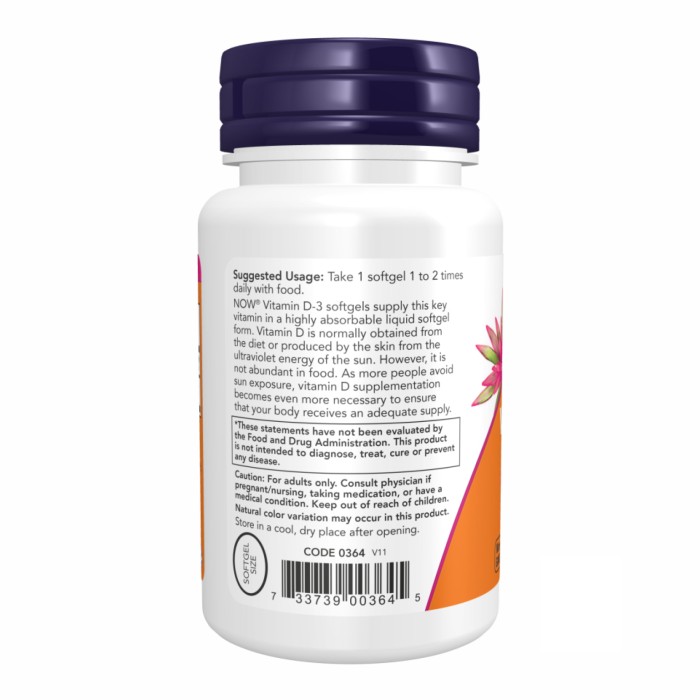 Вітамін D-3 400 МО - 180 капсул