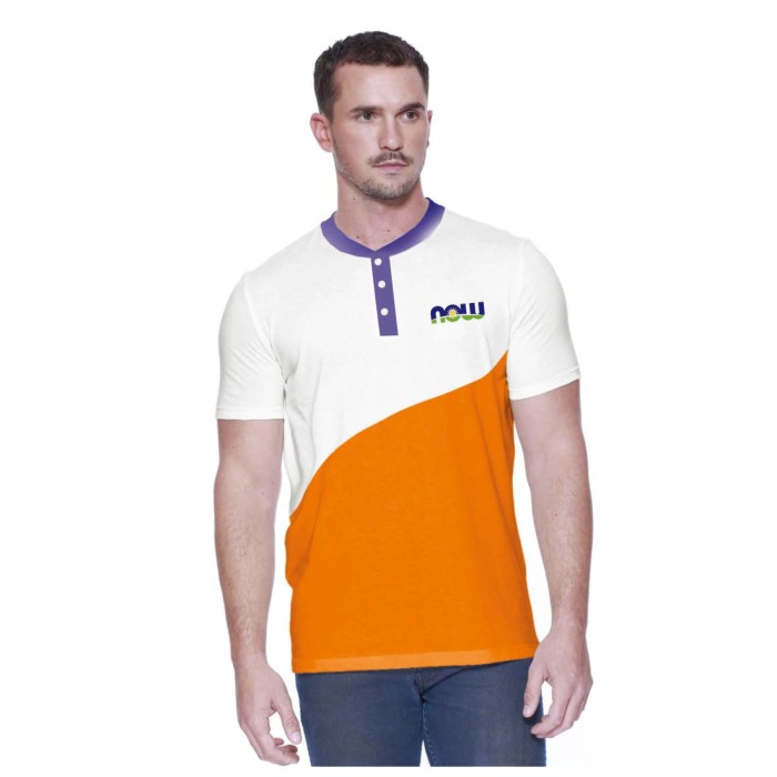 Чоловіча сорочка Henley, розмір L