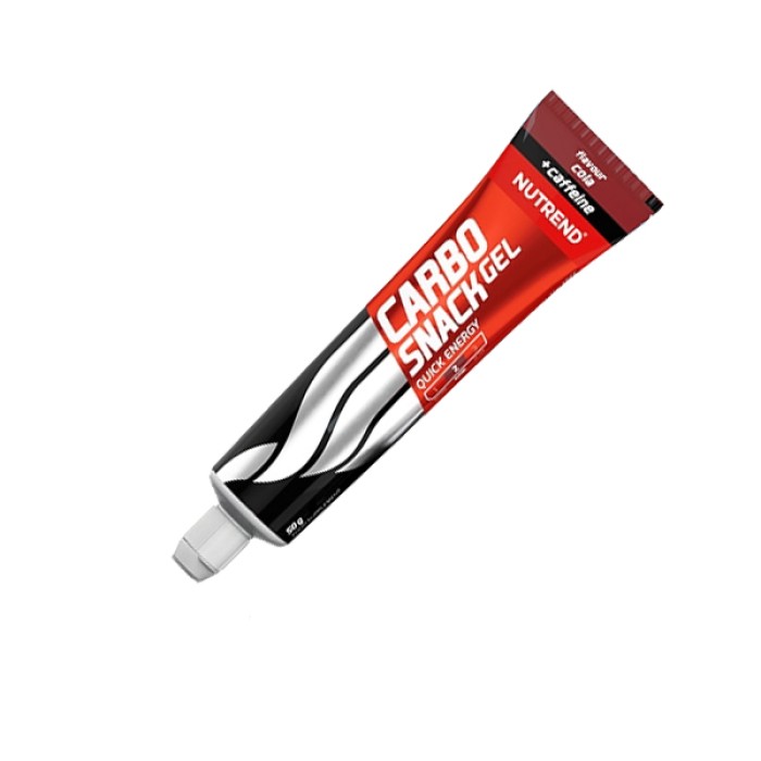 Передтренувальний комплекс Nutrend Carbosnack with Caffeine, 50 грам - тюбик Кола
