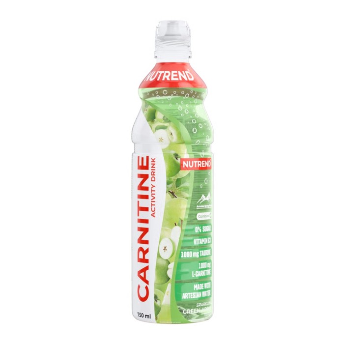 Жироспалювач Nutrend Carnitine Activity Drink, 750 мл Зелене яблуко