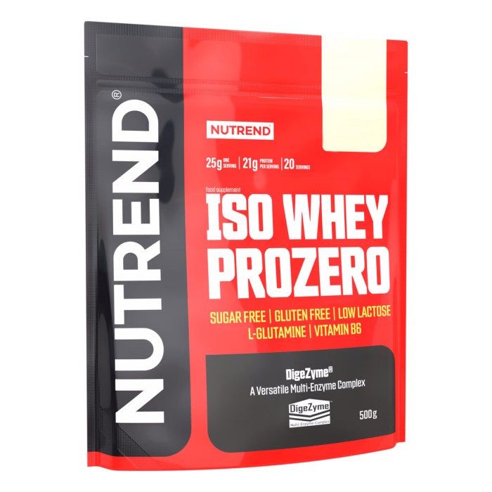 Протеїн Nutrend Iso Whey ProZero, 500 грам Шоколадний брауні