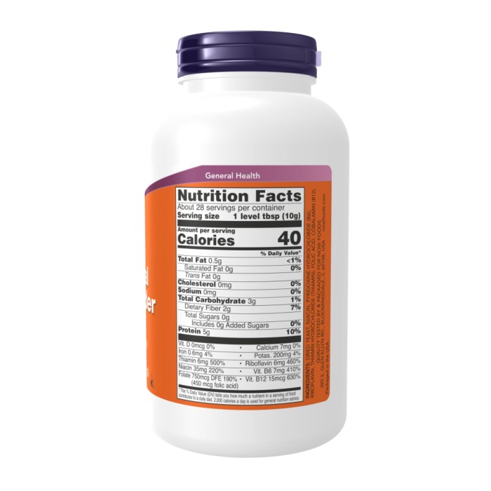 Пищевые дрожжи в порошке - 284 г