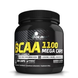 Аминокислота BCAA Olimp BCAA 1100 Mega Caps, 300 капсул