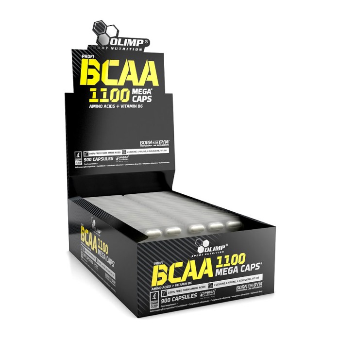 Аминокислота BCAA Olimp BCAA 1100 Mega Caps, 900 капсул