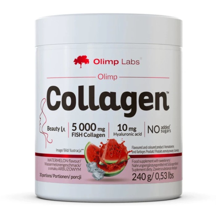 Препарат для суглобів і зв'язок Olimp Collagen, 240 грам Кавун