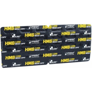 Послетренировочный комплекс Olimp HMB 1250 Mega Caps, 30 капсул