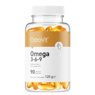 Жирные кислоты OstroVit Omega 3-6-9, 90 капсул
