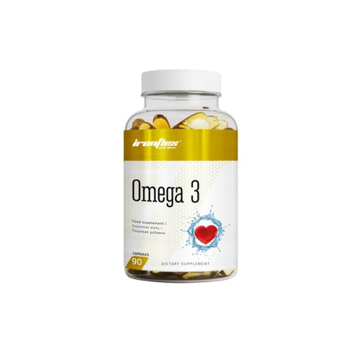 Жирні кислоти IronFlex Omega 3, 90 капсул