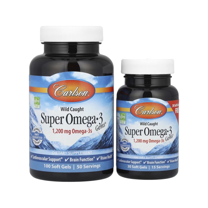 Super Omega-3 Gems 100+30 - 130 м'яких капсул