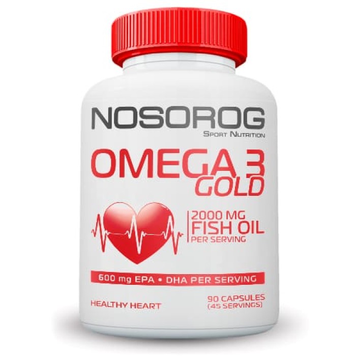 Жирні кислоти Nosorog Omega 3 Gold, 90 капсул