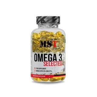 Жирні кислоти MST Omega 3 Selected 55%, 120 капсул