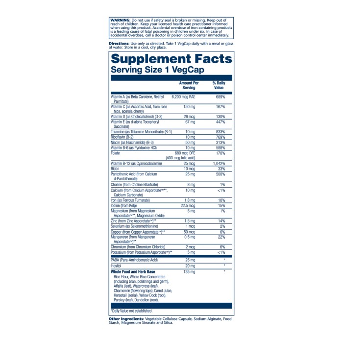 Високий енергетичний мультипак, що приймається один раз на день - 30 капсул